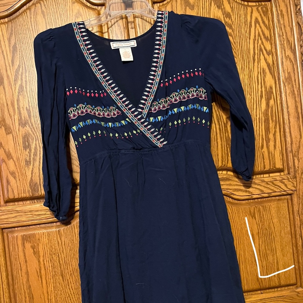 Long sleeve midi dress